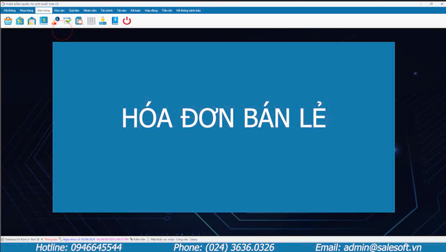 Hóa đơn bán lẻ